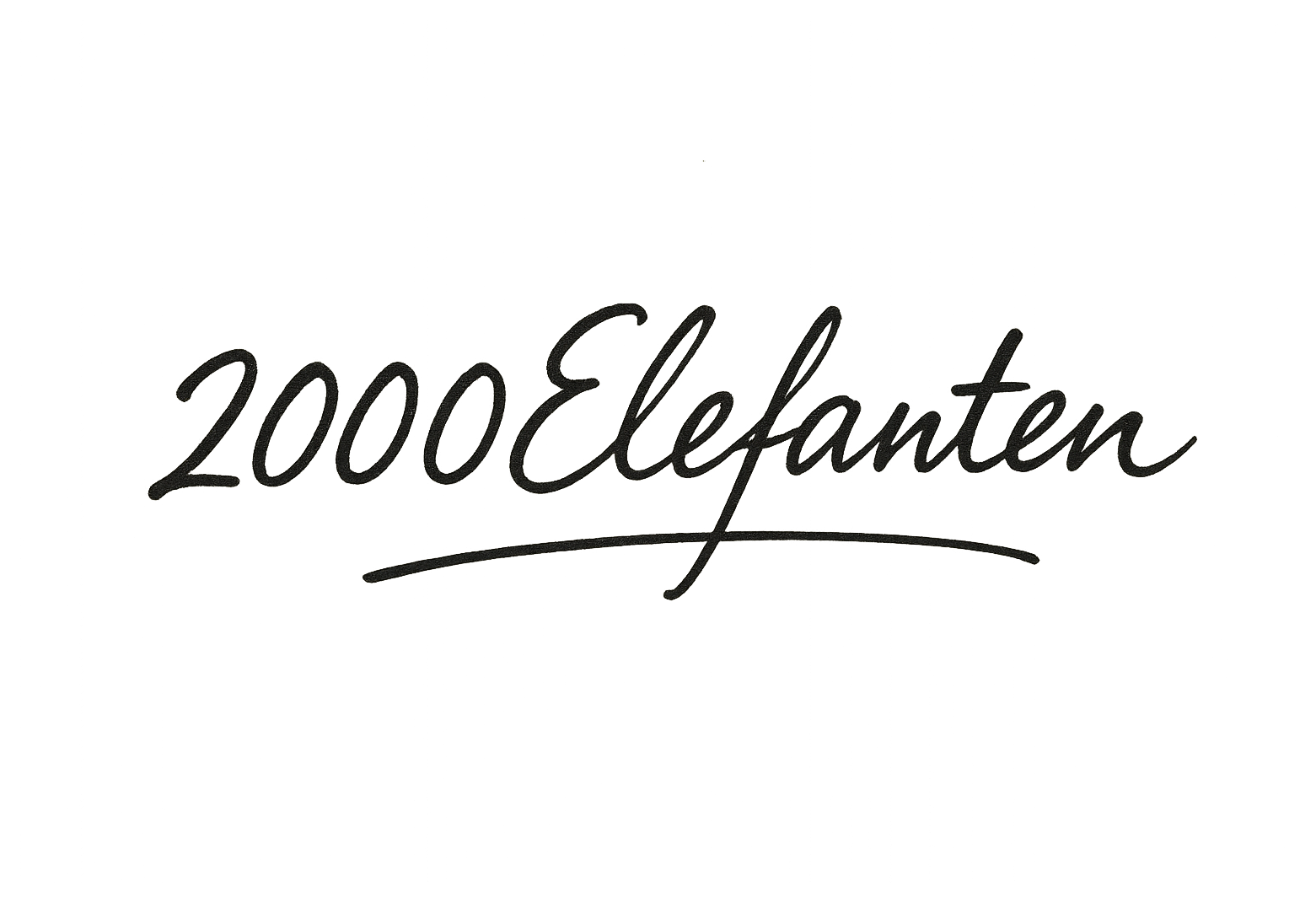 — 2000Elefanten